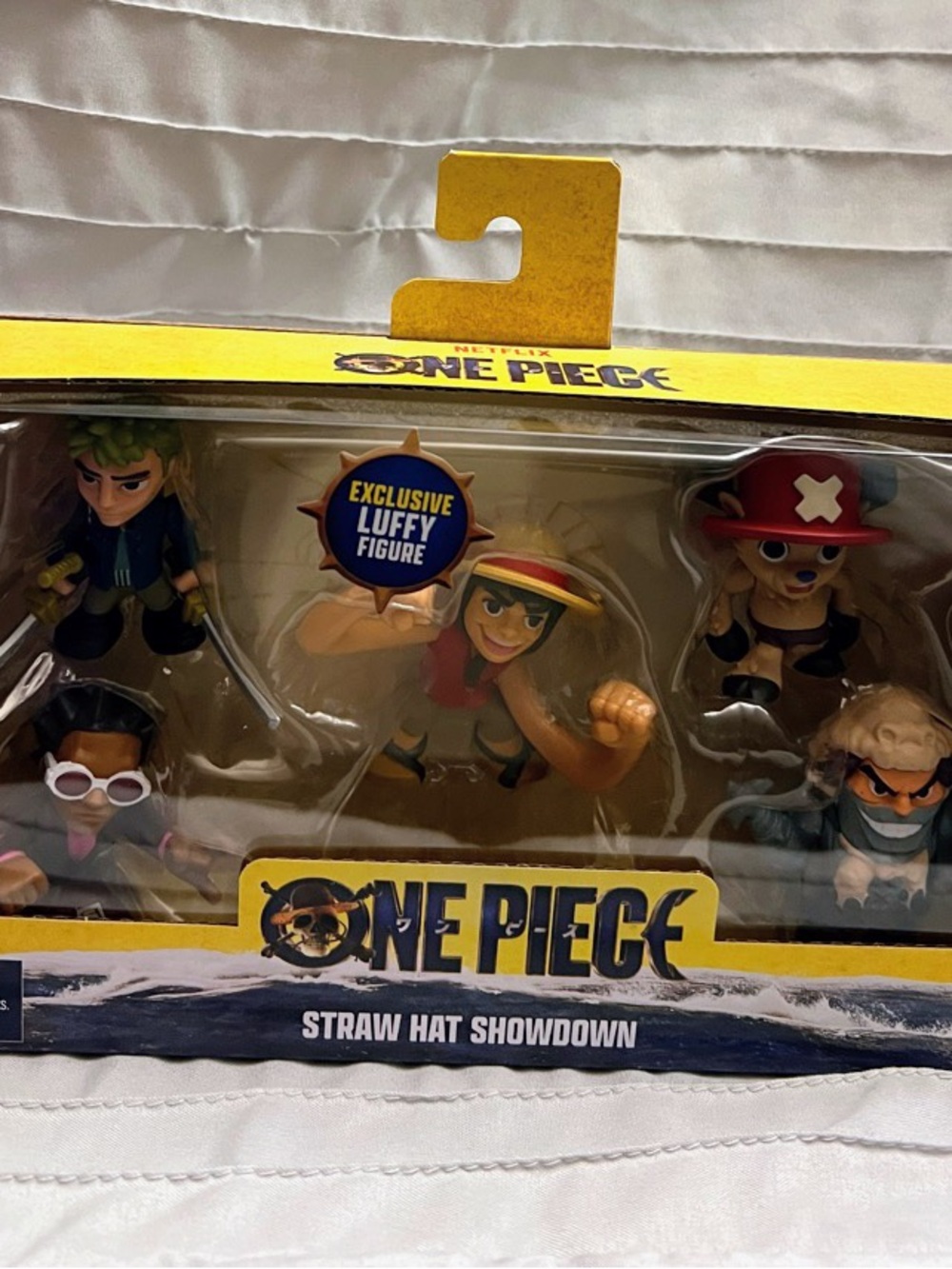 Netflix- One Piece Straw Hat Showdown Collection- Moose Toys Exclusive Luffy Fig